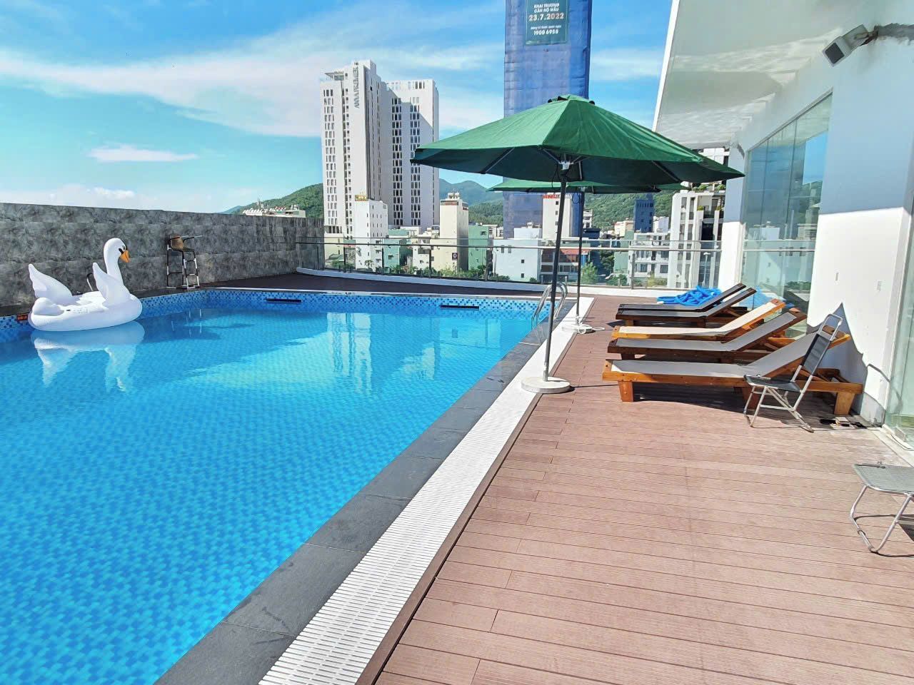 Family Apartment, Beach View | Pool | Seasonal outdoor pool
