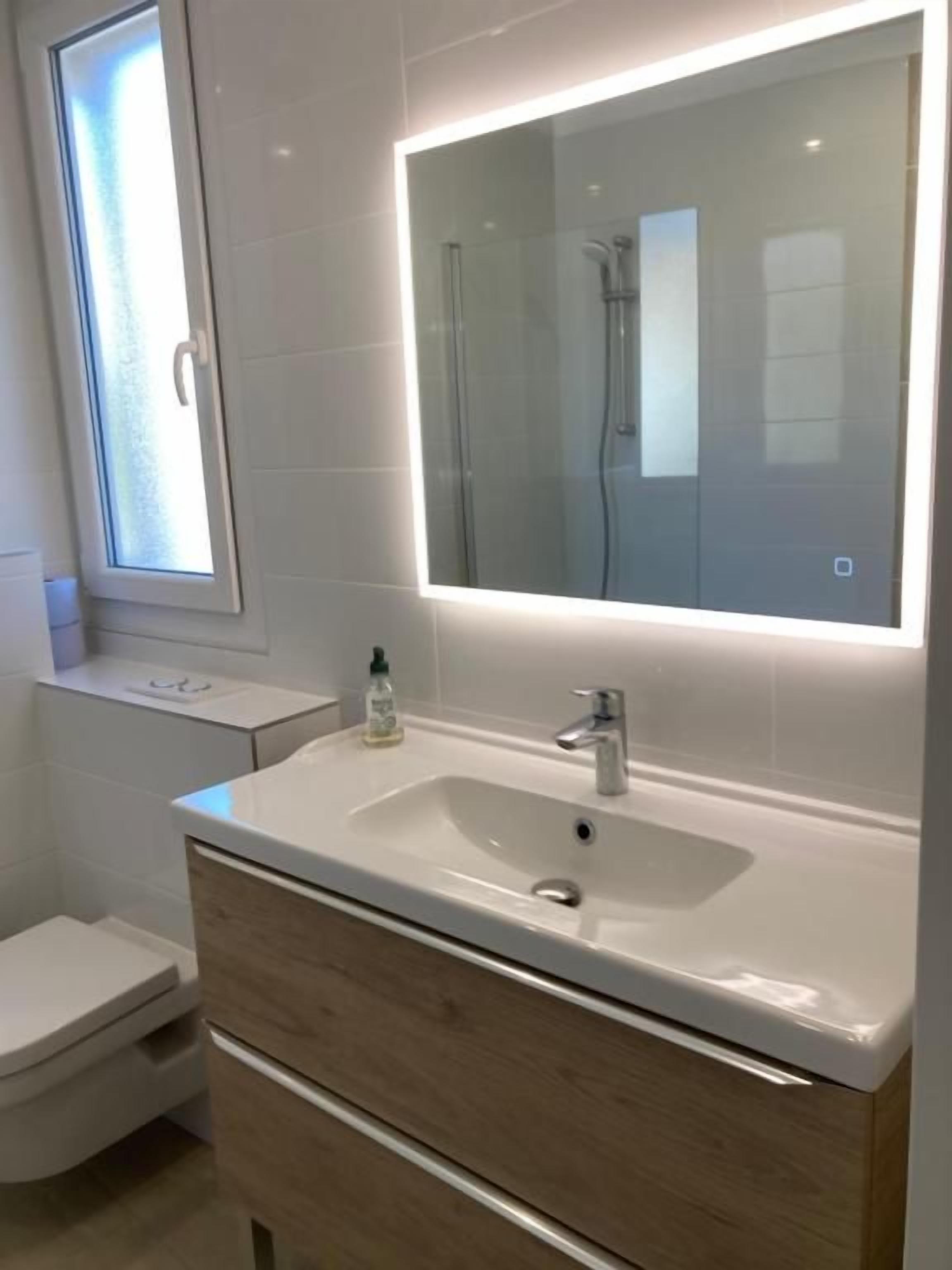 Free toiletries, hair dryer, slippers, towels