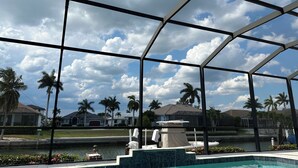 Pool - Stunning 3 bd home, in heart of Marco Island, 2 blocks from Marco Beach! (Marco Island)