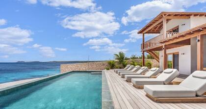 Luxury Oceanfront 5-Bedroom Villa with Private Pool | Bonaire