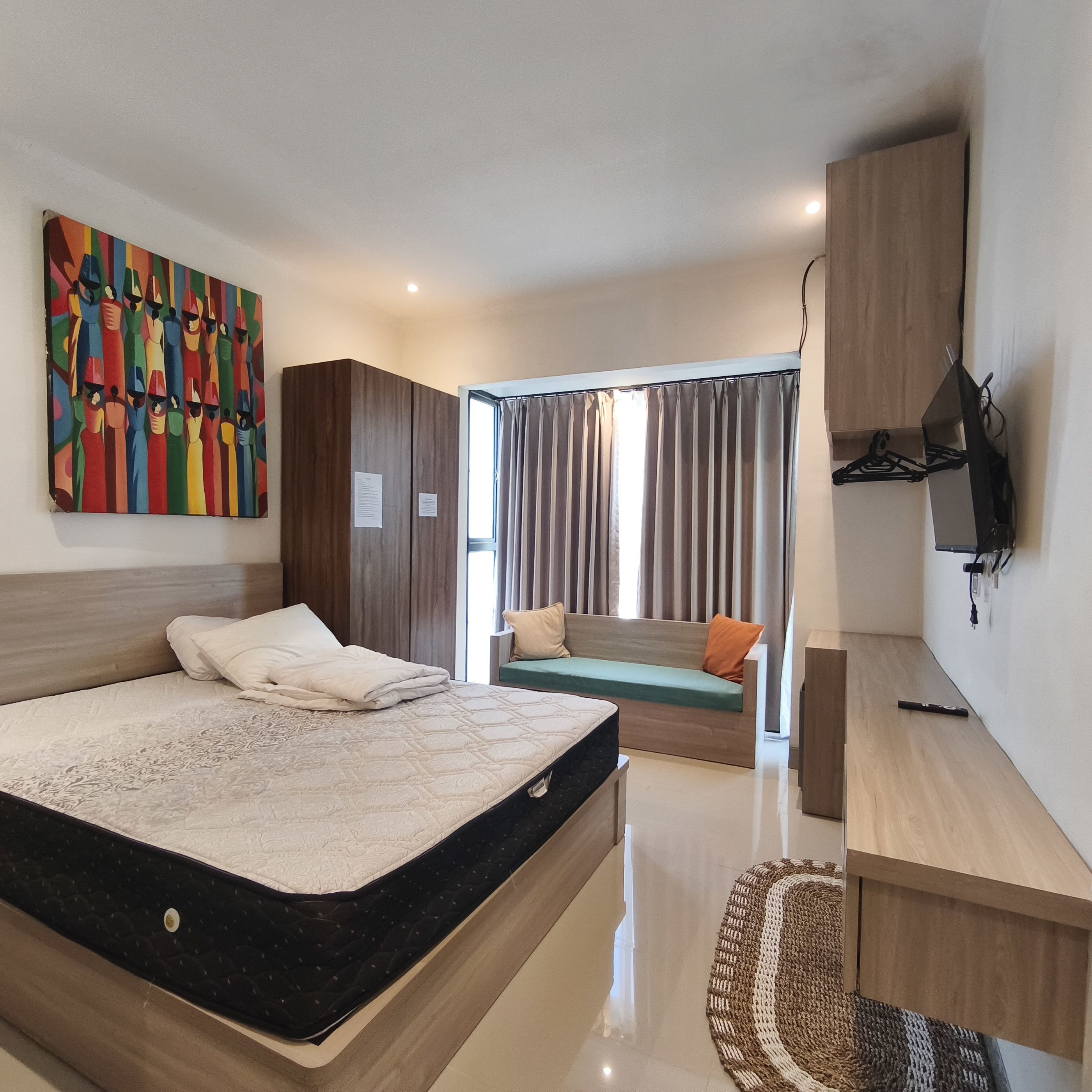 Wifi gratis y ropa de cama 