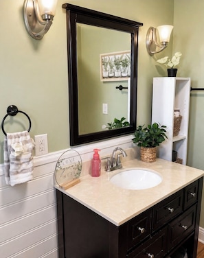 Bathroom - Secluded and Spacious Barndominium Stay with Pool & Garage (Elbridge)