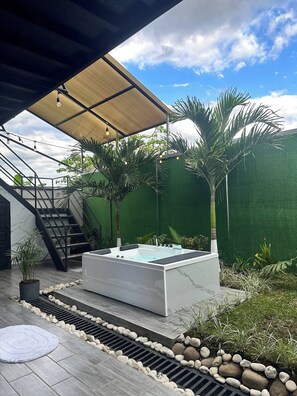 Căn hộ, 1 phòng ngủ, hút thuốc, sân hiên | Phòng tắm
