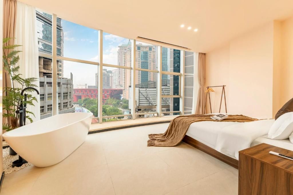 Chambre Double Deluxe, vue ville | Bureau, chambres insonorisées, Wi-Fi gratuit