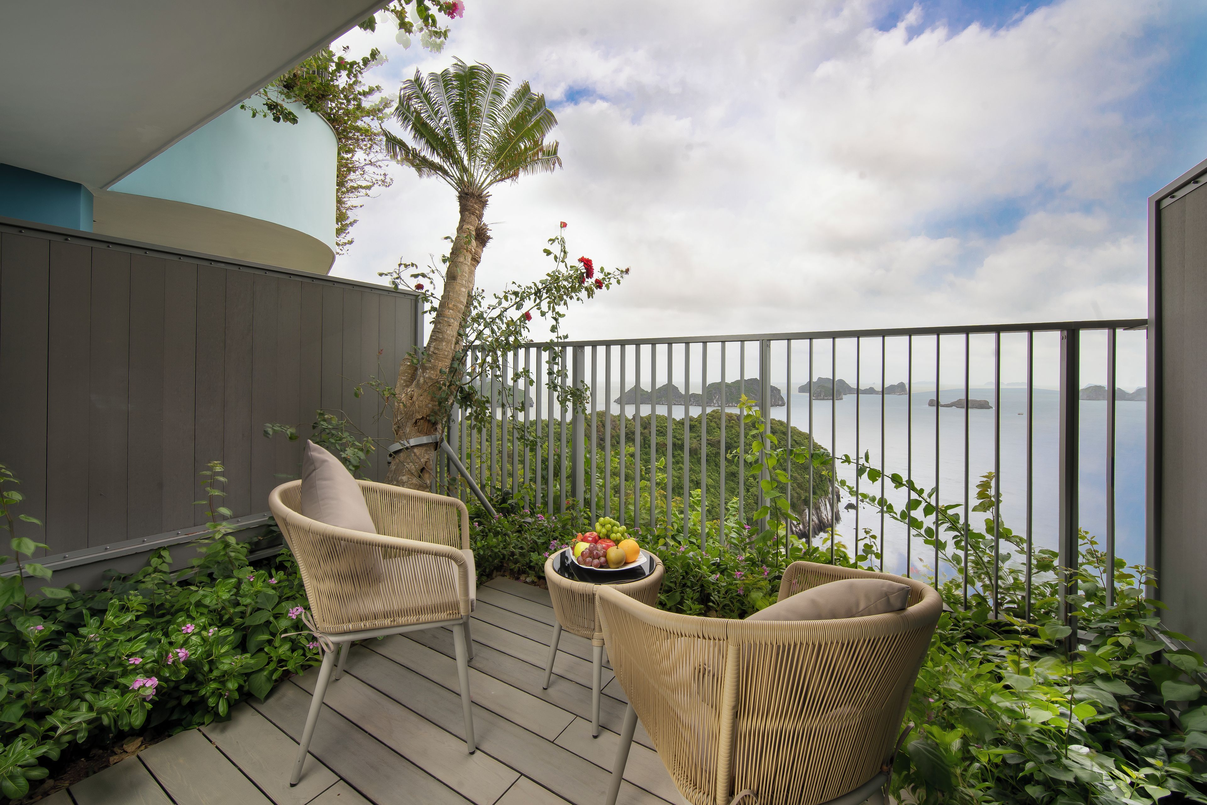 Premier Double Room, Balcony, Sea View | Terrace/patio