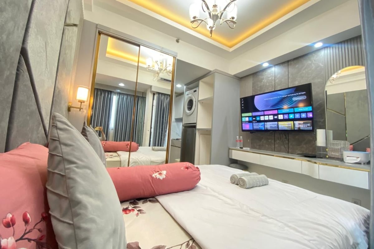 Studio Deluks, 1 Tempat Tidur Double, pemandangan kota | Wi-Fi gratis