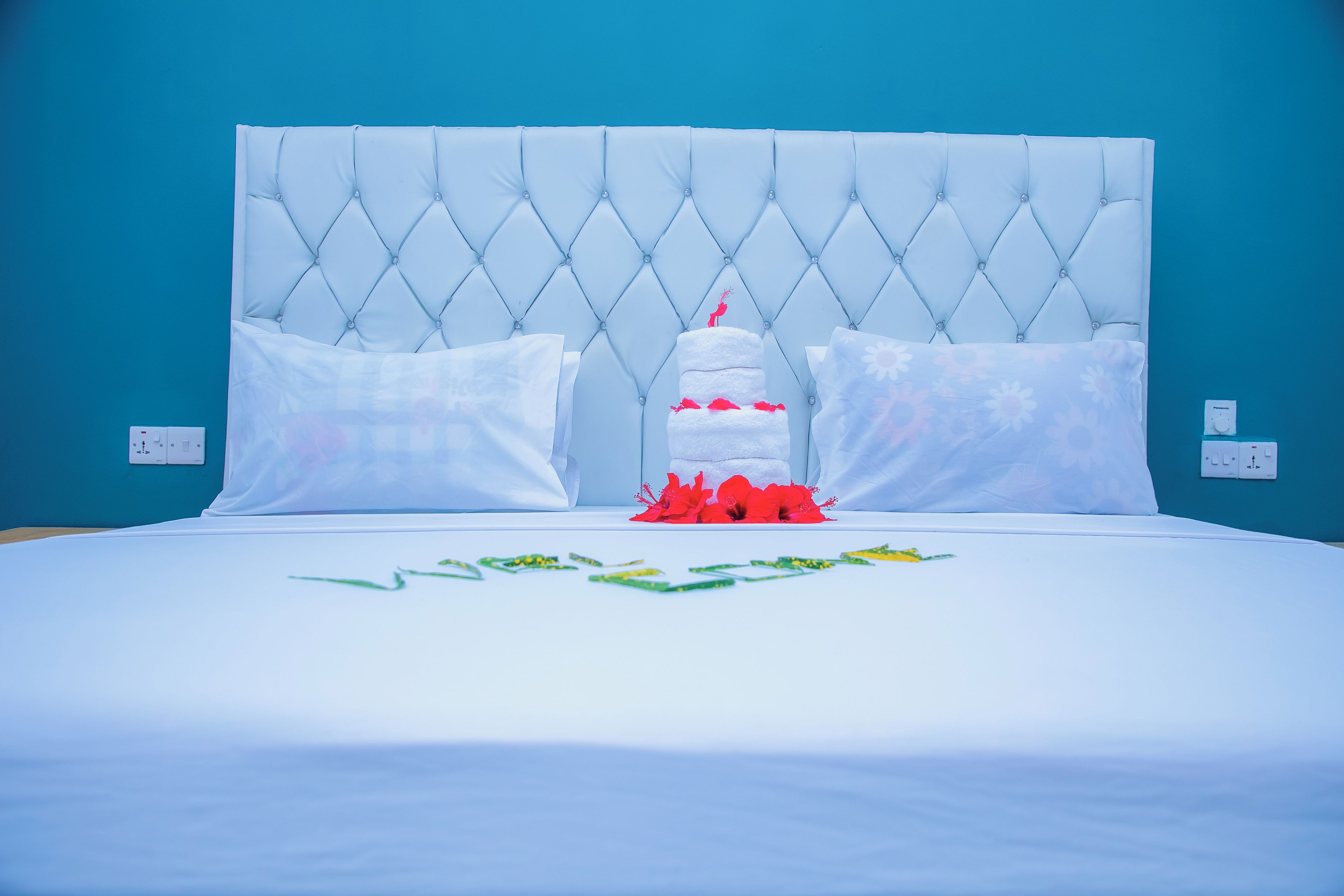 Wifi gratis y ropa de cama 