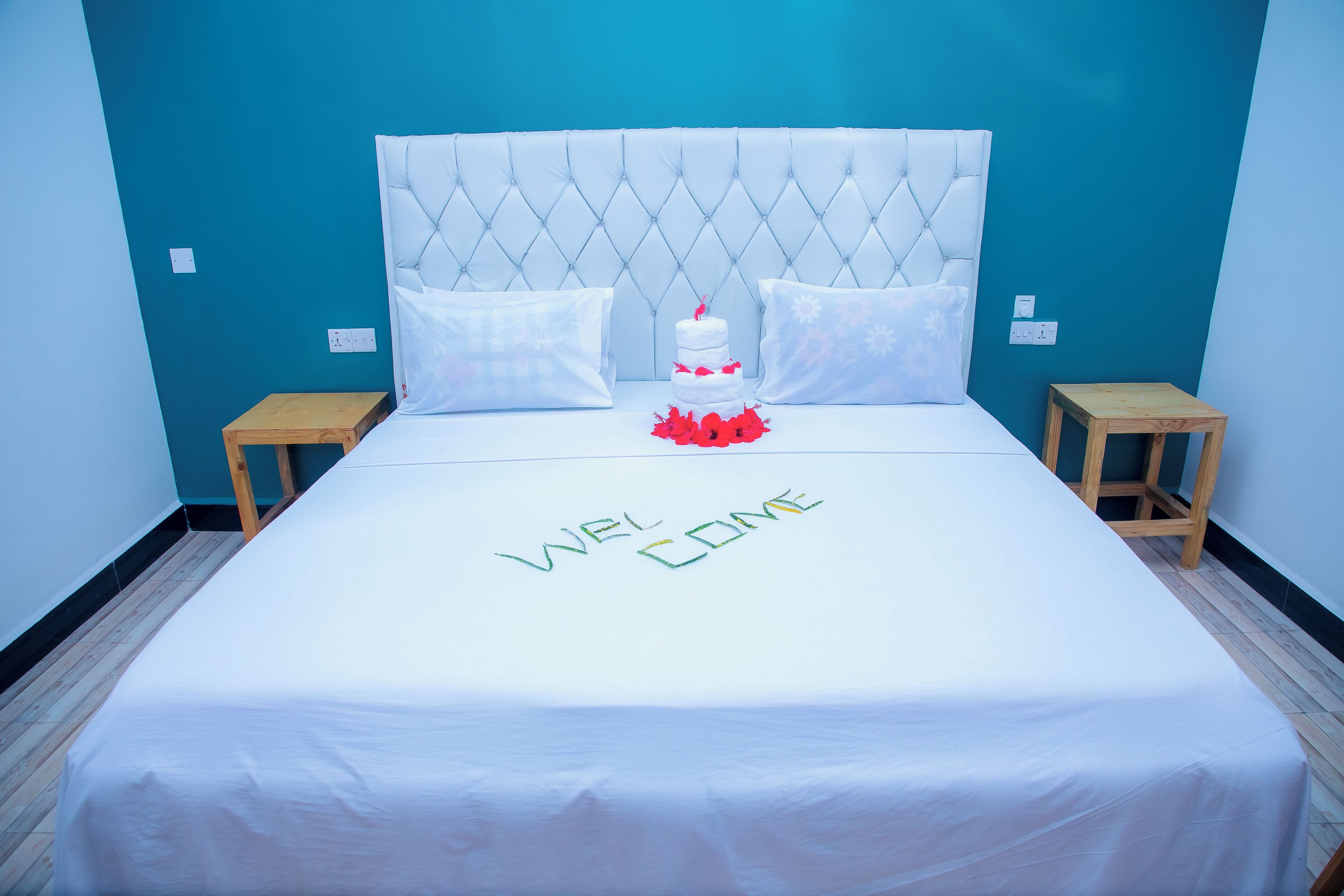Wifi gratis y ropa de cama 