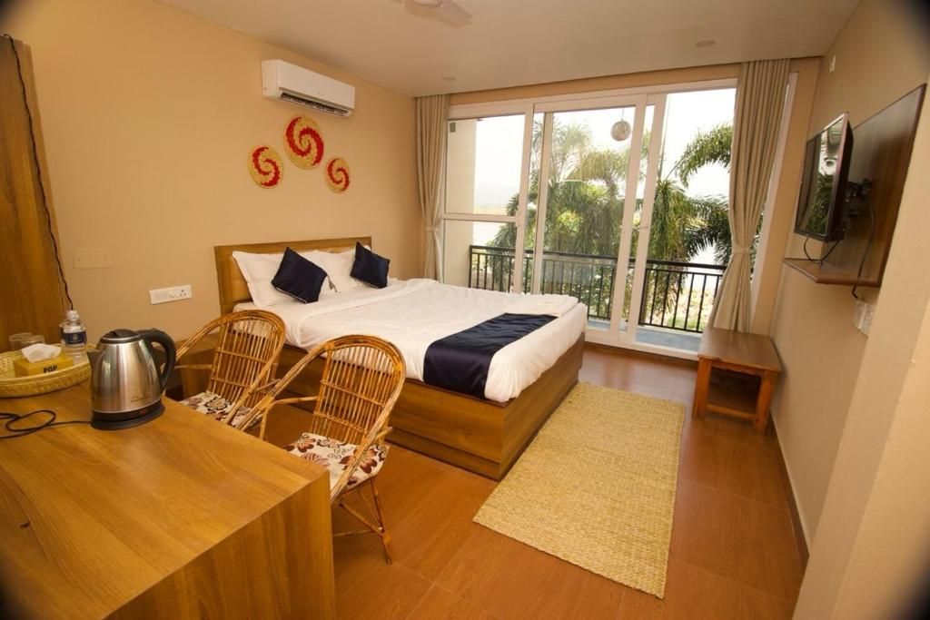 Habitación doble superior, balcón, vistas al río