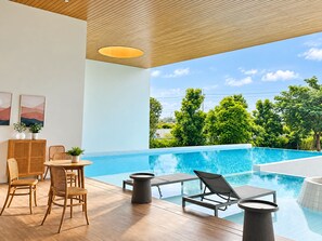 Nhà, 3 phòng ngủ, phù hợp cho người khuyết tật, hút thuốc | Hồ bơi