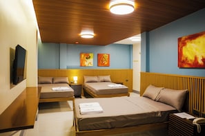 Family Studio, Courtyard View | Desk, laptop workspace, WiFi (free) - Cloudbeds Inn (Laoag City)