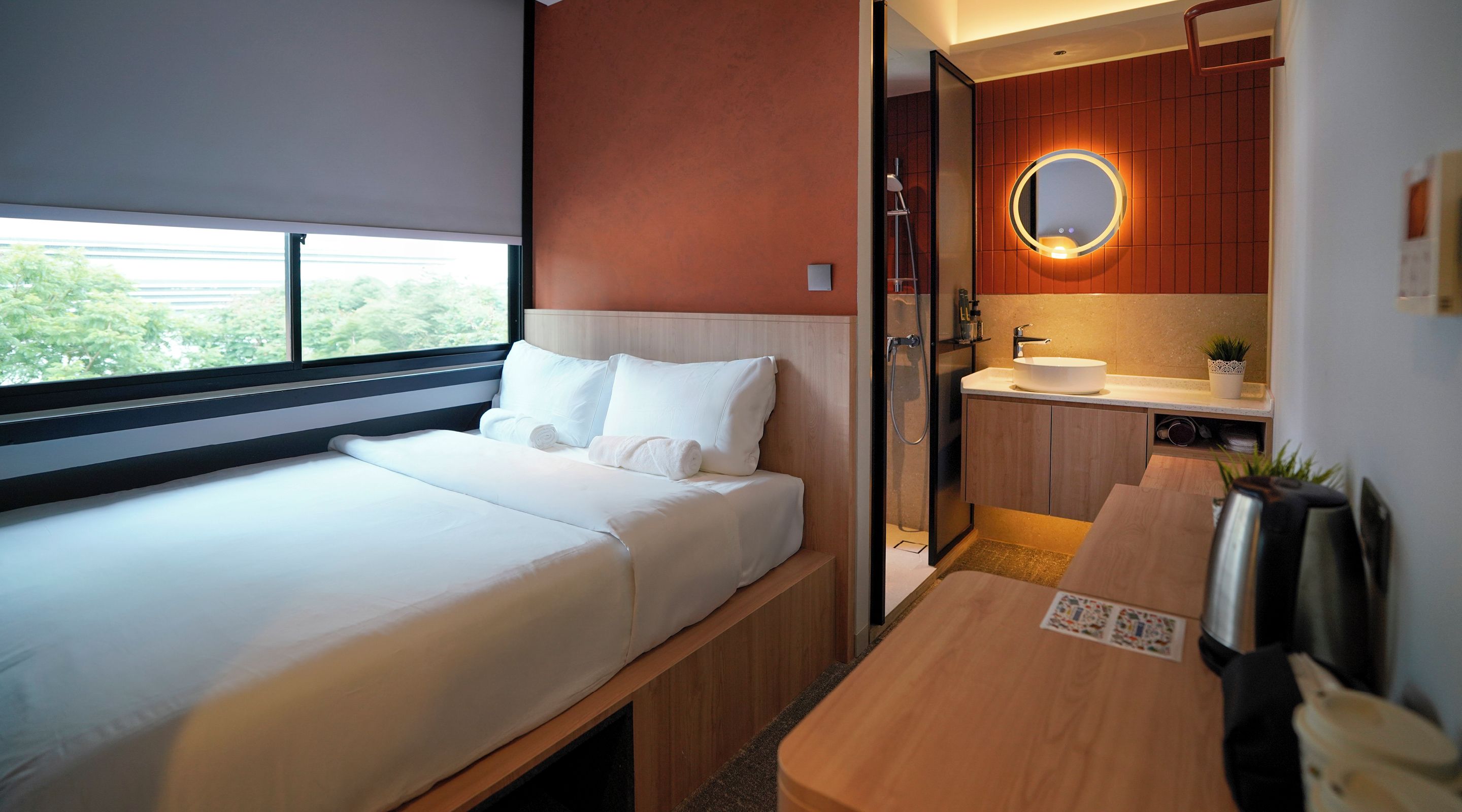 Cabin M, Window, Private Bathroom
