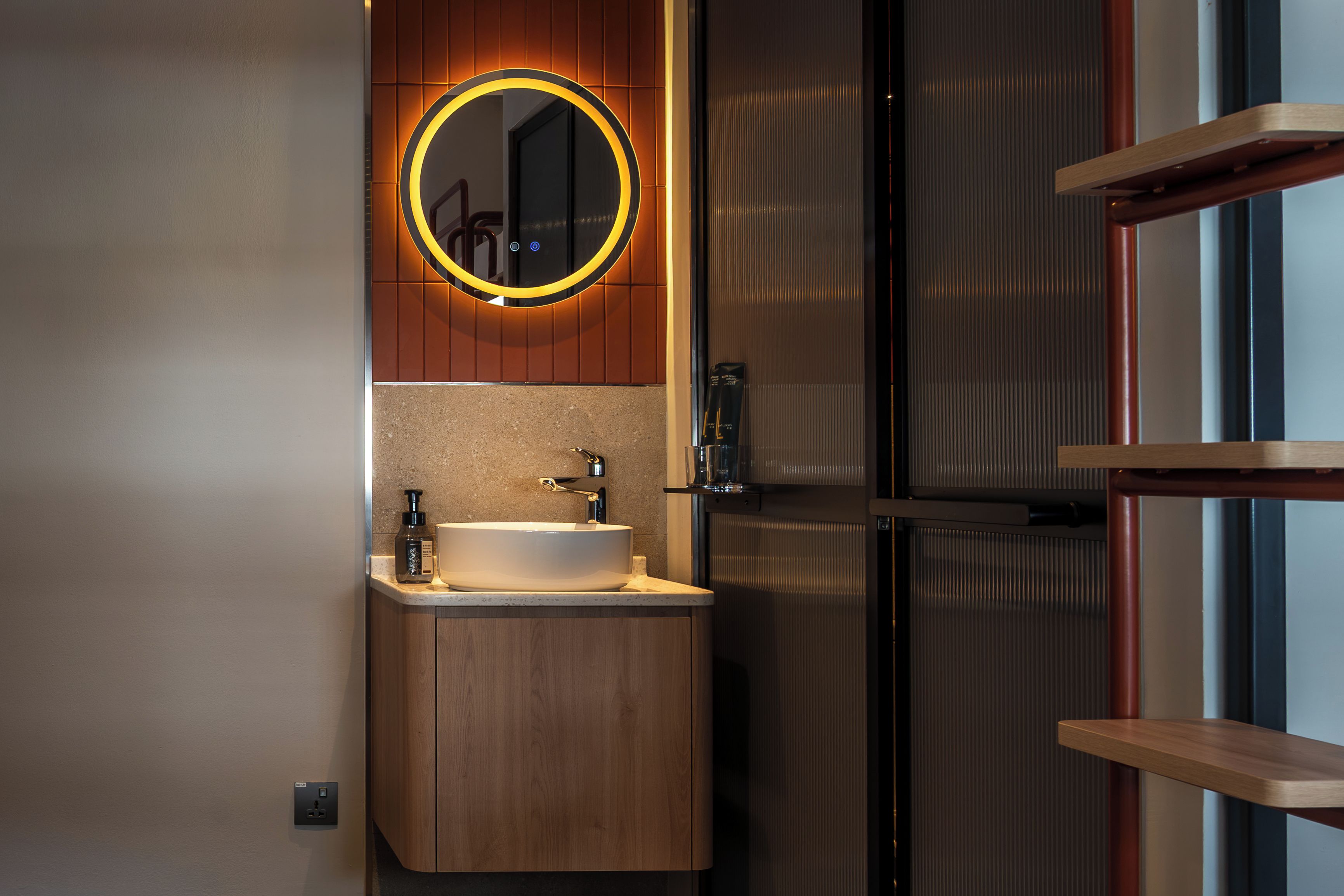 Cabin L, Window, Private Bathroom | Bathroom