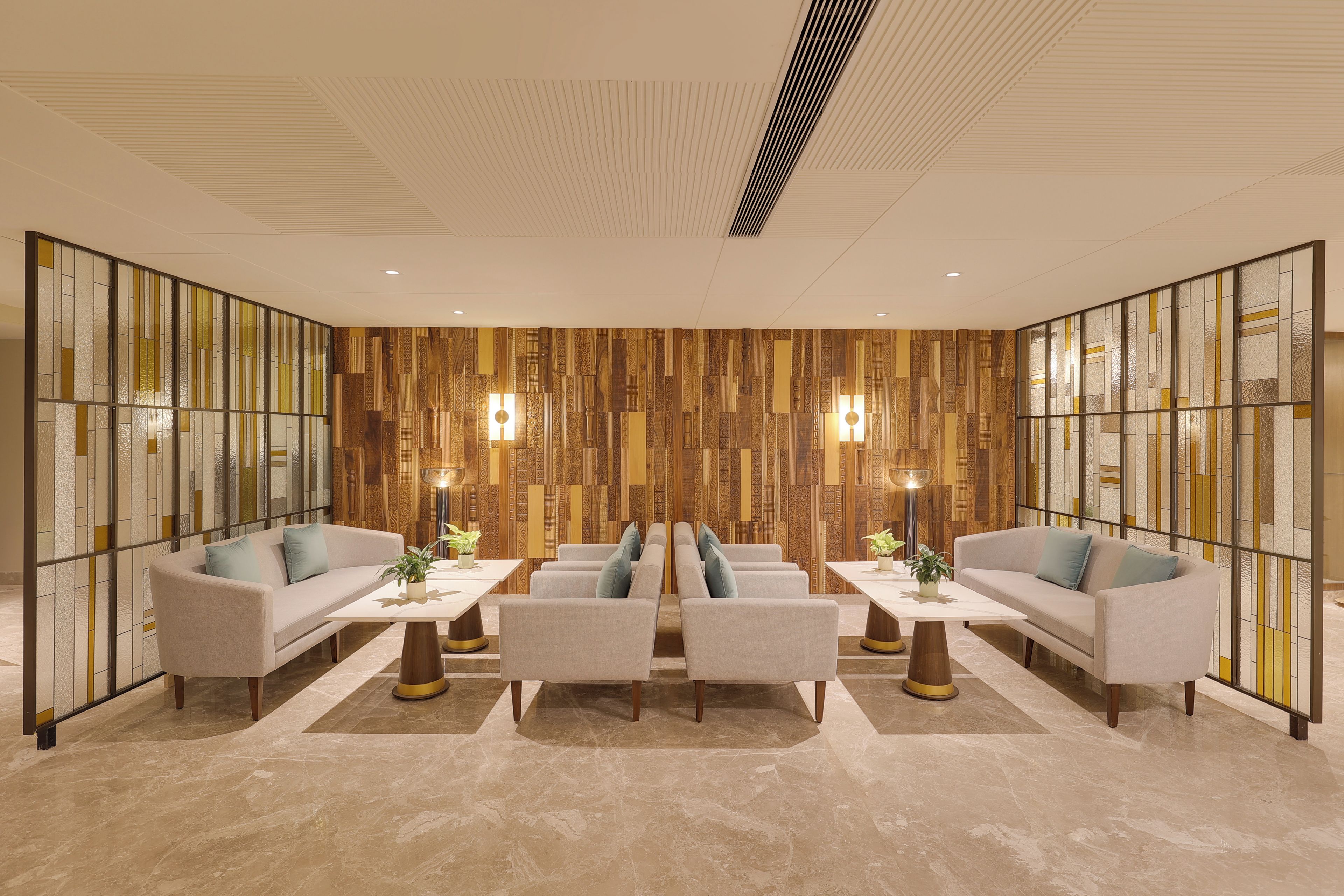 Lobby sitting area