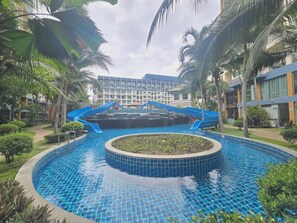 Room, 1 Bedroom, Balcony, Garden View | Pool - Room-top Floor Duplex With High Ceiling (Pattaya)
