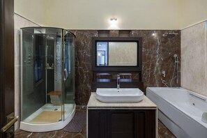 Bathroom - ama Stays and Trails Villa No.1 Saipem Hills, Goa (Candolim)