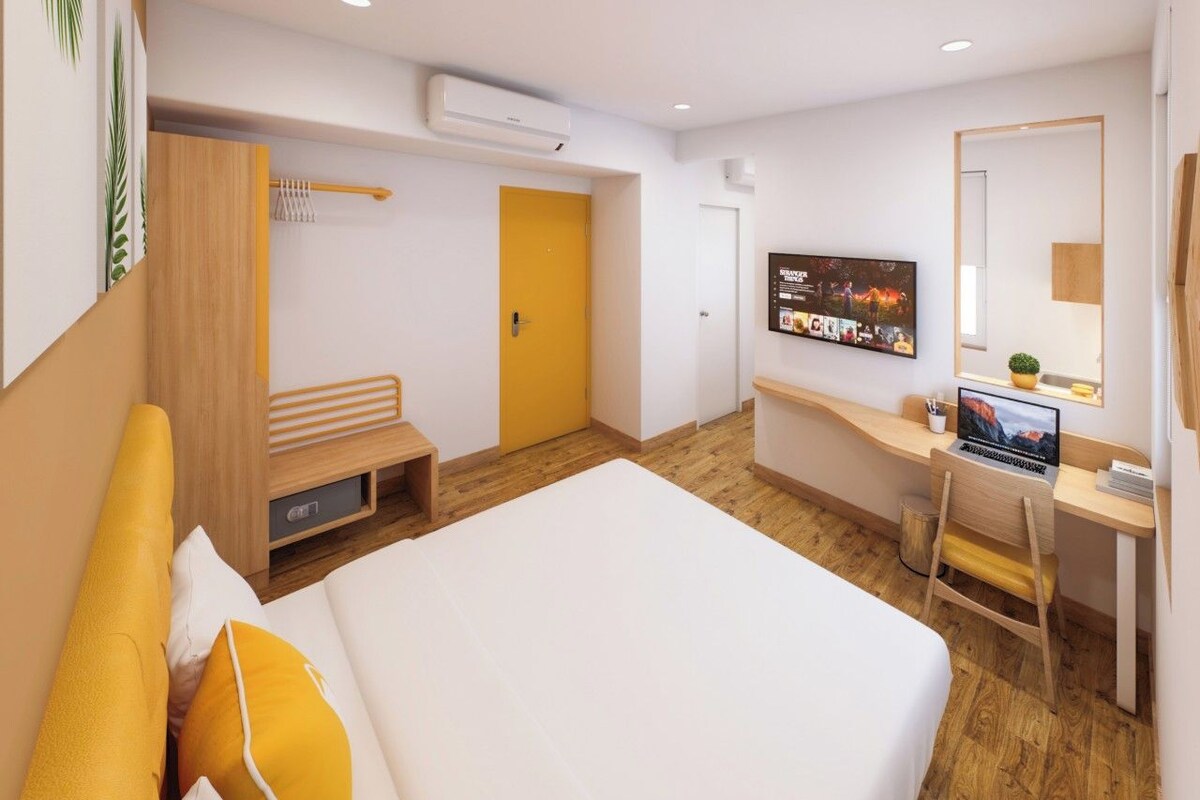 Deluxe King Room | Caja fuerte, escritorio, espacio para trabajar con un portátil