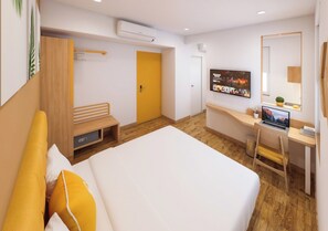 Deluxe King Room | Caja fuerte, escritorio, espacio para trabajar con un portátil