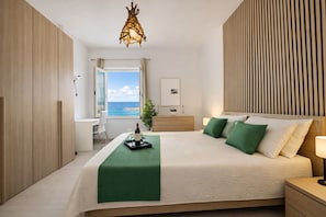 Appartement, balcon, vue mer