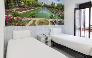 Habitación, 2 camas individuales, baño compartido | Spa
