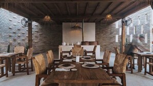 Udendørs spisemuligheder