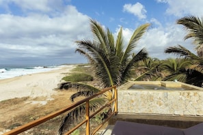Utsikt mot havet/stranden