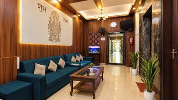 Sala de estar en el lobby