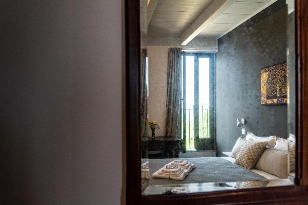Comfort Double Room, Pool View | In-room safe, desk, laptop workspace, blackout drapes