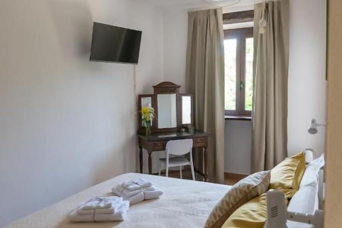 Doppelzimmer, Blick auf den Weinberg | Zimmersafe, Schreibtisch, laptopgeeigneter Arbeitsplatz