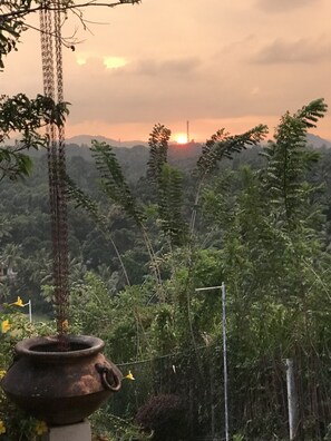 Beauty of sunset- taken from the verandah 