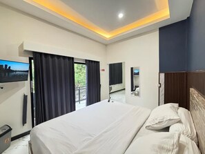 Chambre Double Deluxe, vue colline | Wi-Fi gratuit