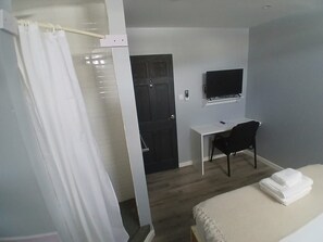 Single Room | Desk, laptop workspace, blackout drapes, soundproofing - Point Bay Hotel (Kingstown)