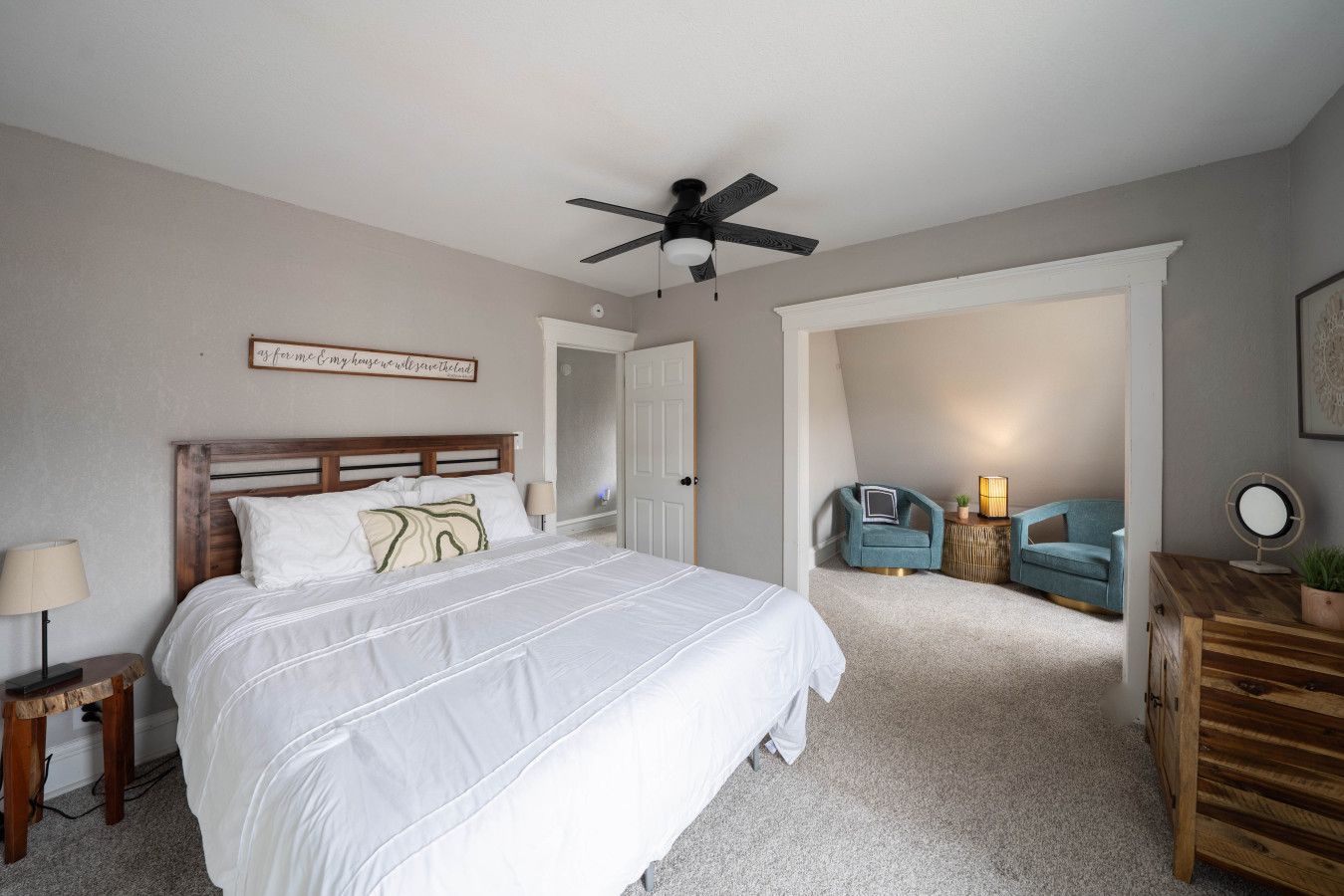 Desk, iron/ironing board, travel crib, WiFi