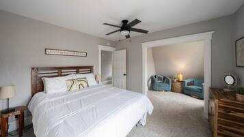 Desk, iron/ironing board, travel crib, WiFi