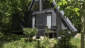 Exterior - Luxury A-Frame Stay w/ Fire Pit (Taberg)