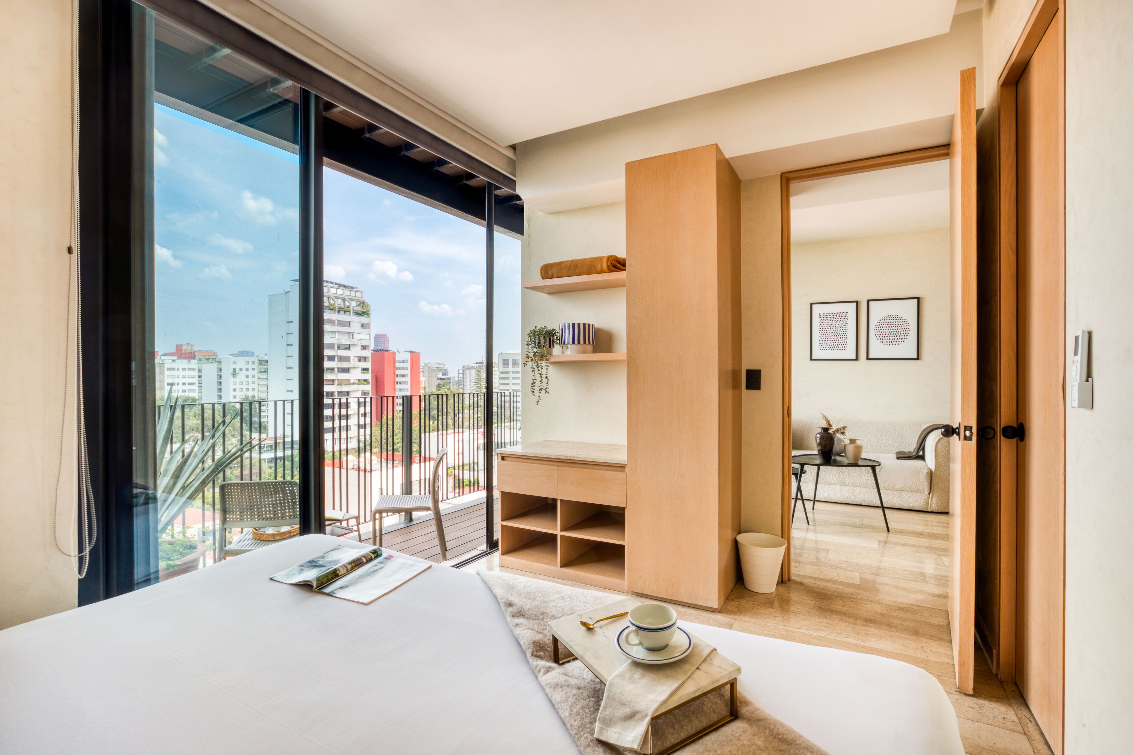 Apartamento Premium, balcón, vistas a la ciudad