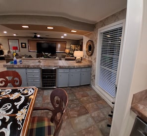 Unclassified image, 5 of 47, button - Inground pool, firepit, gas grill! Designer interior and luxury bedding! (New Iberia)