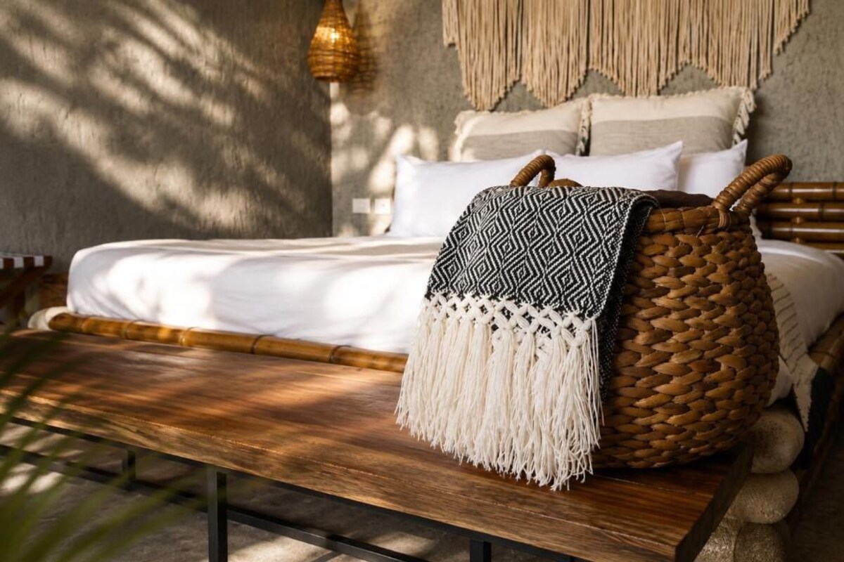 Quarto casal luxo, vista para o mar | Escrivaninha, espaço de trabalho para notebook, Wi-Fi de cortesia