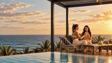 2 piscinas techadas