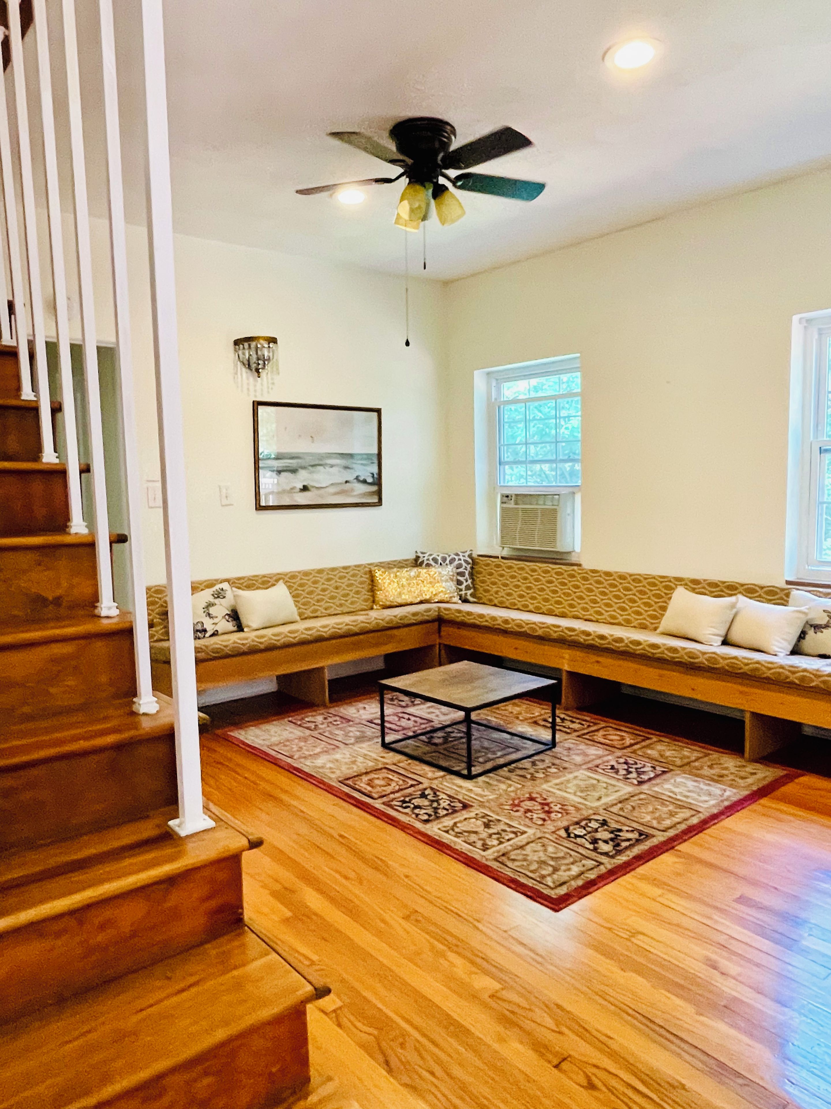 Family Room with plenty of seating. 