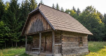 Rustic Wooden Cabin Retreat in MM