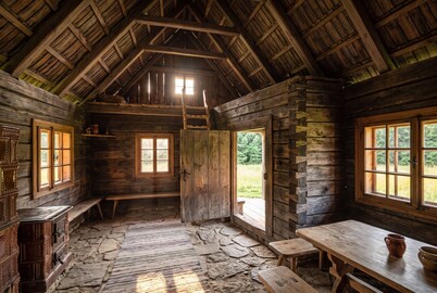 Tranquil 2-bedroom cabin with AC in enchanting București