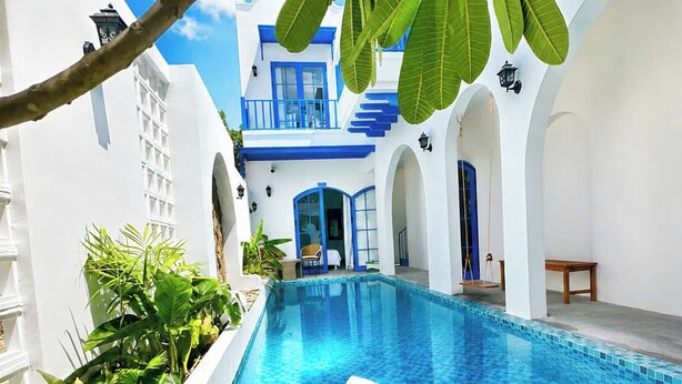 Unclassified image, 1 of 38, button - T&D Santorini Pool Villa Hoi An  (ĐÀ NĂNG)
