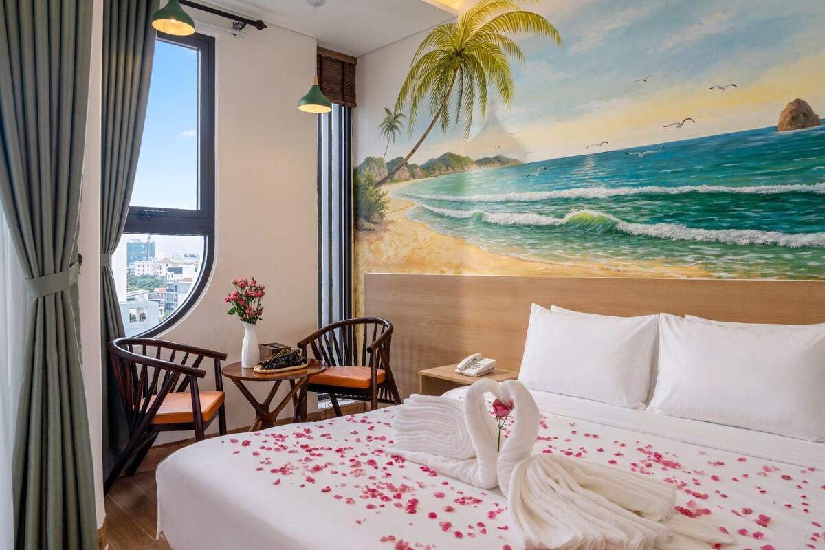 Chambre Double Deluxe, balcon, vue ville | Wi-Fi gratuit