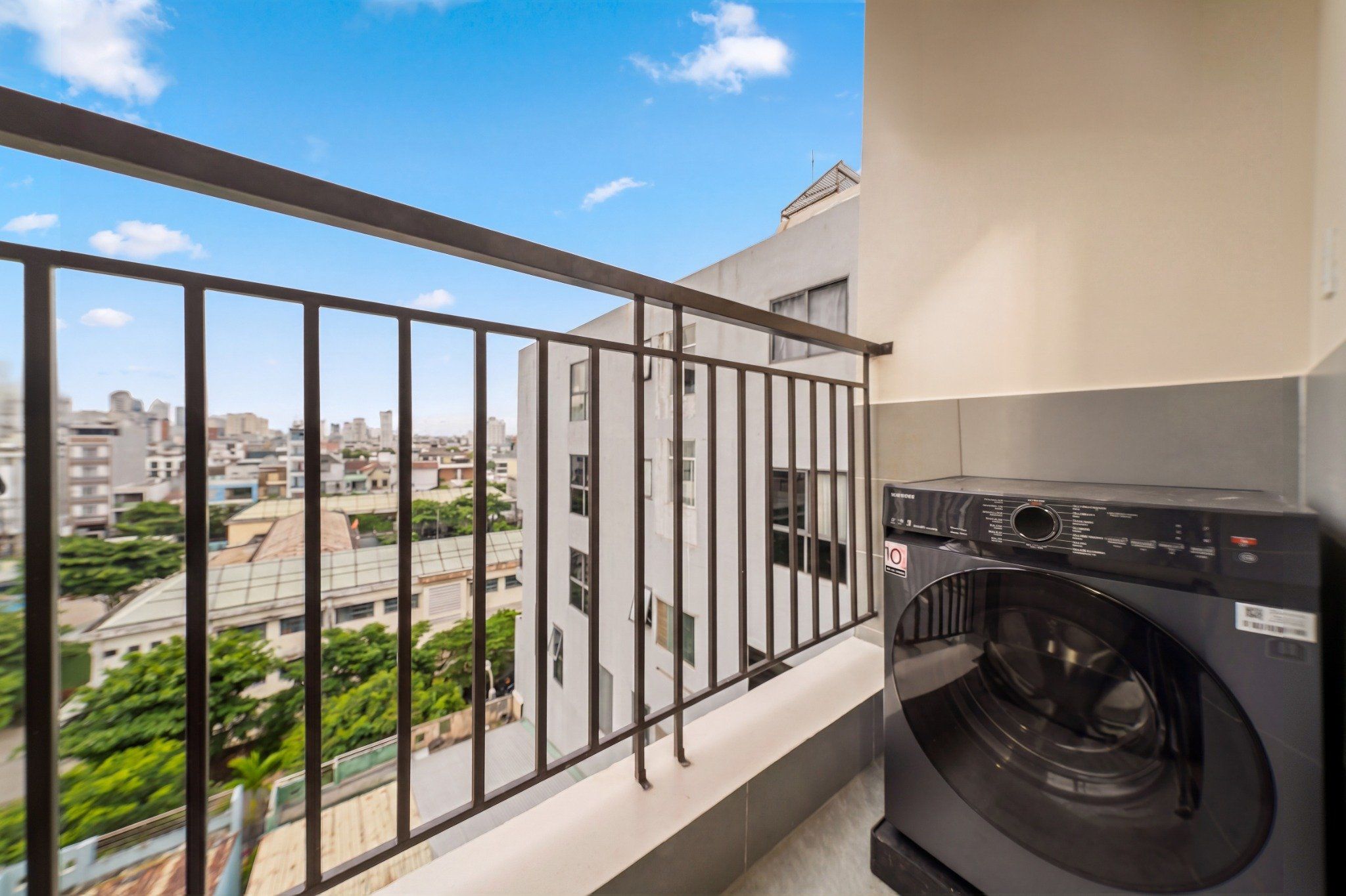 Estúdio família, sacada, vista para a cidade | Sacada