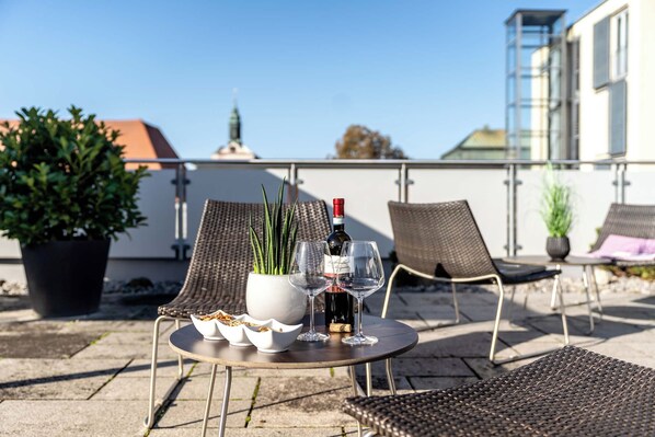 Outdoor dining - Md-hotel Altstadthotel (Ingolstadt)