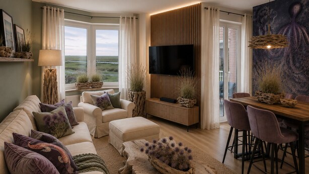 Living area - Vrbo Property (Wangerooge)