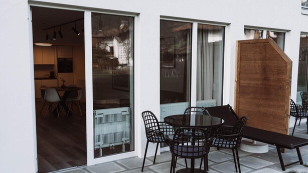 Outdoor dining - Lebe Schlitters - Apartmenthaus im Zillertal (Zell am Ziller)