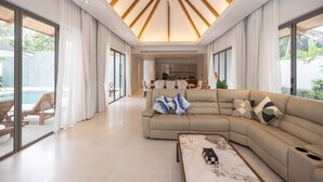 Living area - Anchan Bang Tao Beach 4 Bedroom  Villa (Thalang District)