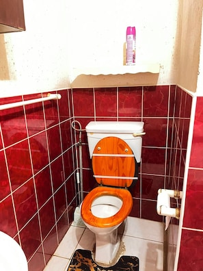Habitación, 3 habitaciones, accesible para personas con discapacidad, vistas al jardín | Baño